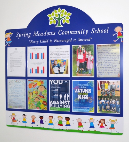 The School Wall Display Panels Signs 4 Schools